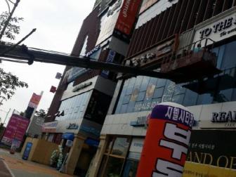 청주 현대백화점 옆 선팅작업